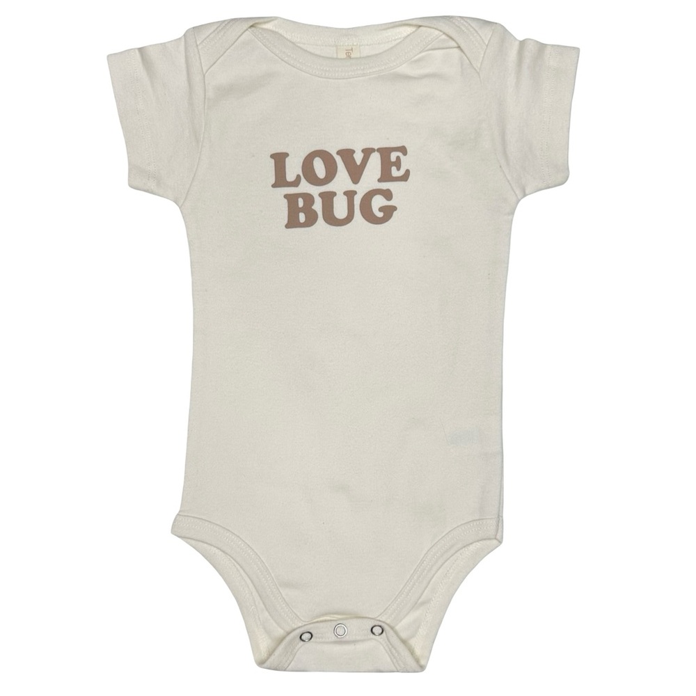 Tenth & Pine‎ Love Bug Organic Baby Bodysuit